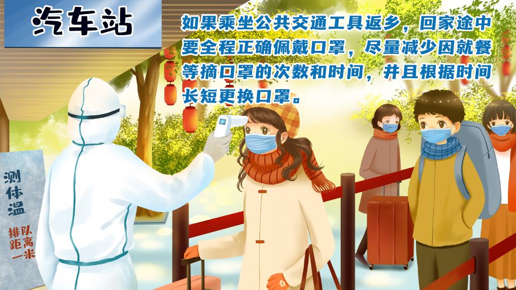 春運進行時，人在旅途如何做好防護？