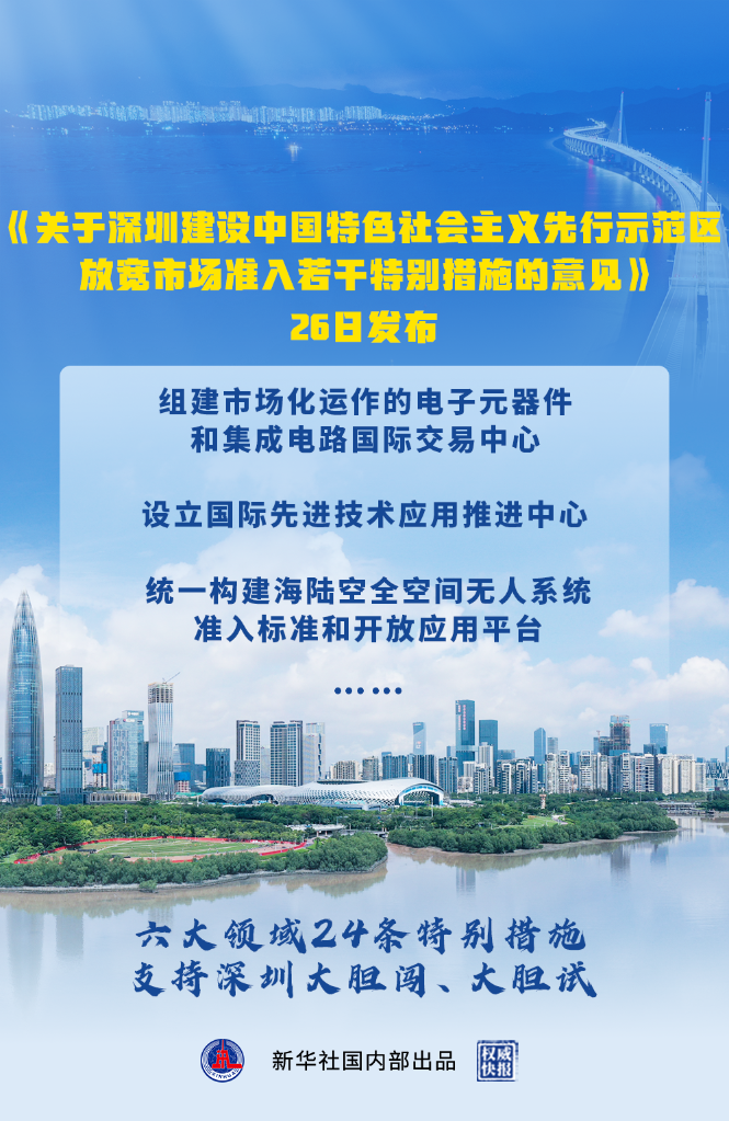 深圳放寬市場(chǎng)準(zhǔn)入特別措施釋放哪些“特別信號(hào)”？