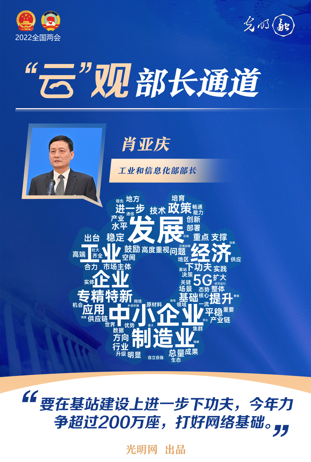 【“云”觀部長通道】一組詞云海報，帶你聆聽三位部長今年工作規(guī)劃