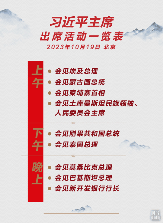 時政新聞眼丨高峰論壇圓滿成功，習近平密集會見傳遞清晰信號