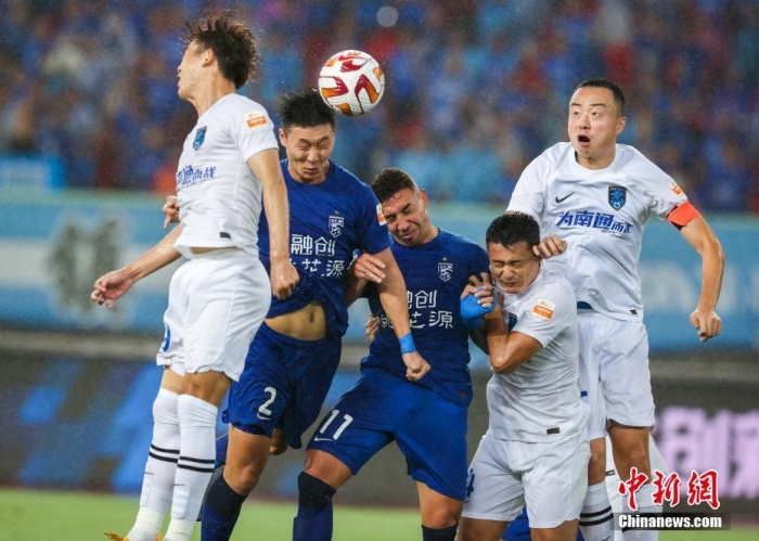 武漢三鎮(zhèn)4:2戰(zhàn)勝南通支云。<a target='_blank' href='/'><p  align=