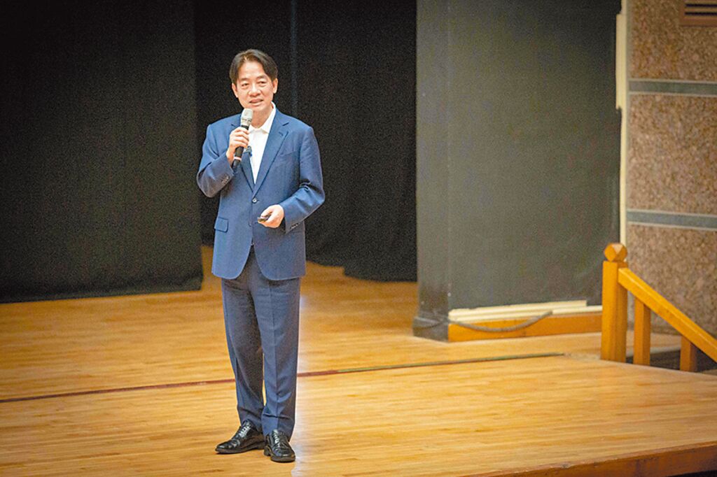 賴清德。臺灣“中時新聞網(wǎng)”資料圖