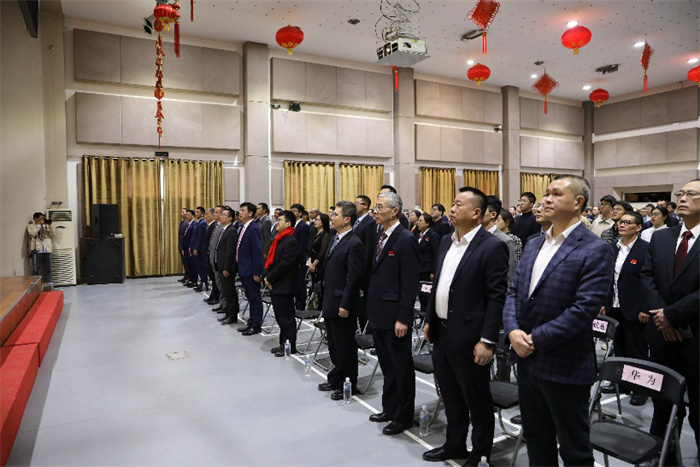 “溫暖迎春·共慶中國年”活動現(xiàn)場。中國駐阿爾及利亞大使館供圖