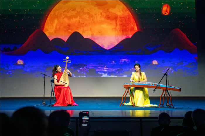  現(xiàn)場表演。中國駐希臘大使館供圖