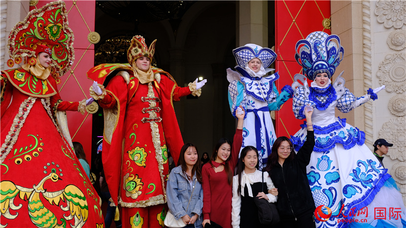 北京展覽館舉辦首屆俄羅斯“謝肉節(jié)”慶祝活動(dòng)。人民網(wǎng) 褚夢琦攝