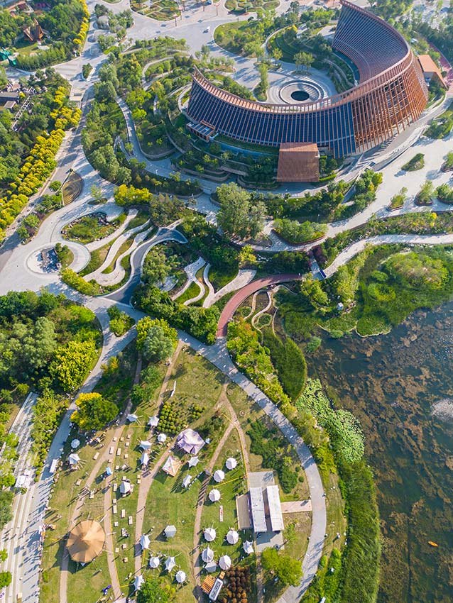 北京世園公園露營(yíng)文化節(jié)開(kāi)幕。張立峰攝