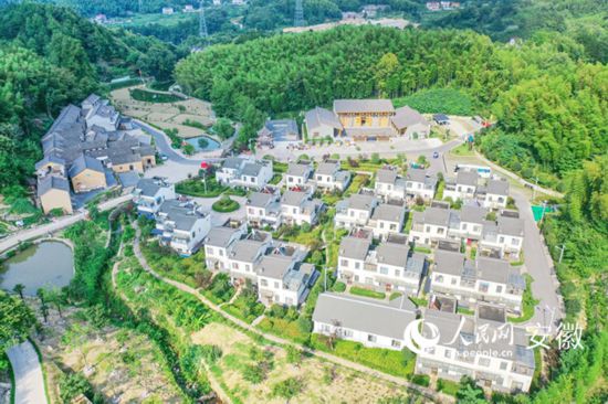 俯瞰大灣村。人民網(wǎng) 陳若天攝