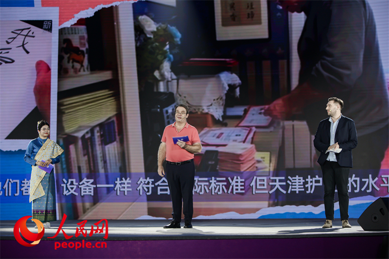從左至右分別為馬星彤、皮安睿、柯明可。人民網(wǎng)記者 于凱攝