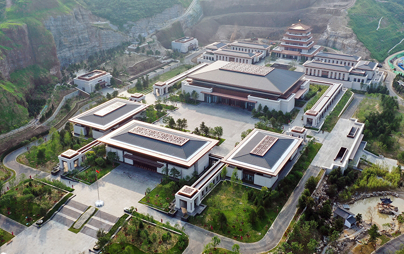 這是2022年7月30日拍攝的中國國家版本館中央總館。