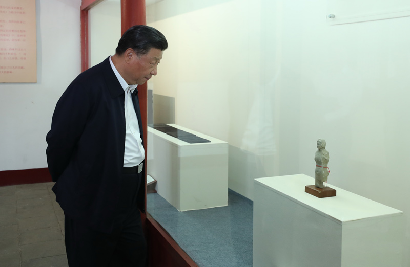 2021年5月12日，習(xí)近平總書記在南陽(yáng)市考察東漢醫(yī)學(xué)家張仲景的墓祠紀(jì)念地醫(yī)圣祠。