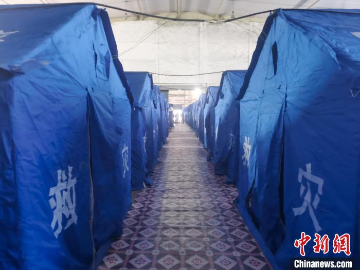 那曲火車(chē)站集中健康監(jiān)測(cè)點(diǎn)?！≈袊?guó)鐵路青藏集團(tuán)有限公司拉薩車(chē)務(wù)段 供圖