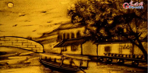 【沙畫】風(fēng)好正揚(yáng)帆，起航新時(shí)代